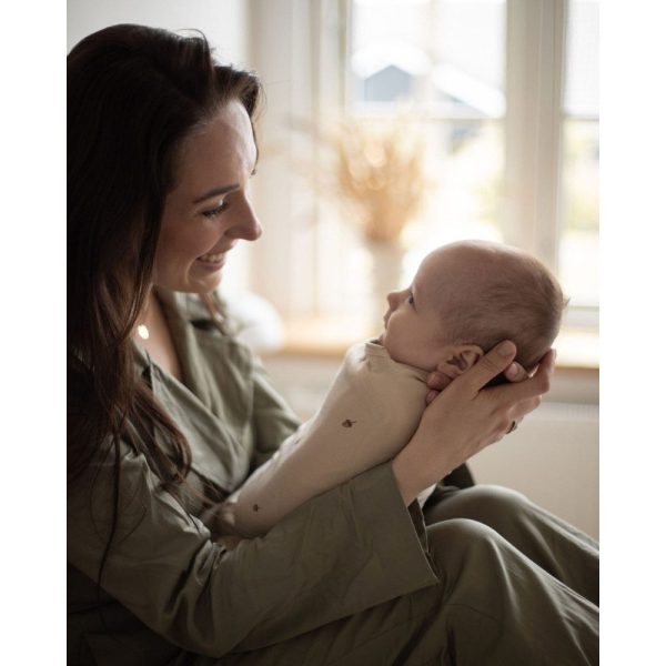 Swaddle svøpepose i fargen hvit knopp