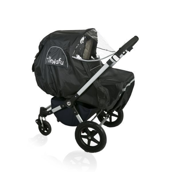 Regntrekk med skjerm svart Bio finish Eco ®