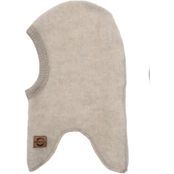 ull Balaclava - Melange Offwhite