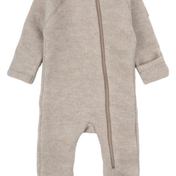 Mikk-Line Ull Heldress - Melange Offwhite